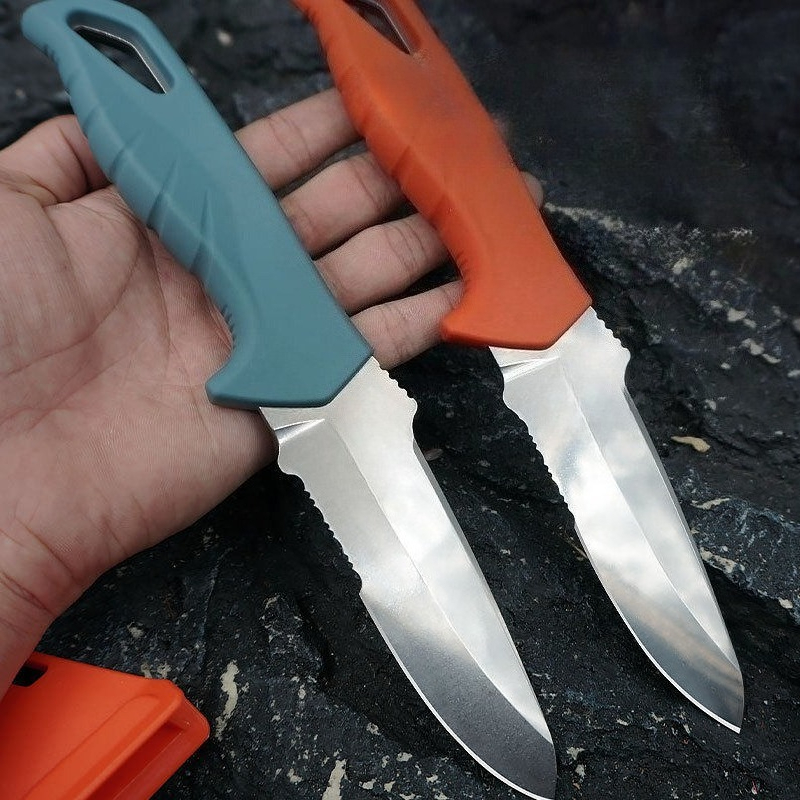 Dive Knife Titanium - Multi-color Outdoor Camping Hiking Straight Knife