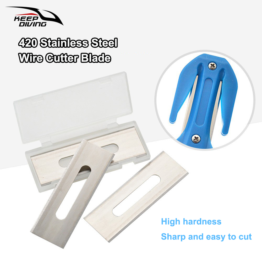 Dive Knife Titanium - 3PCS/lot Replaced Blades for KEEP DIVING