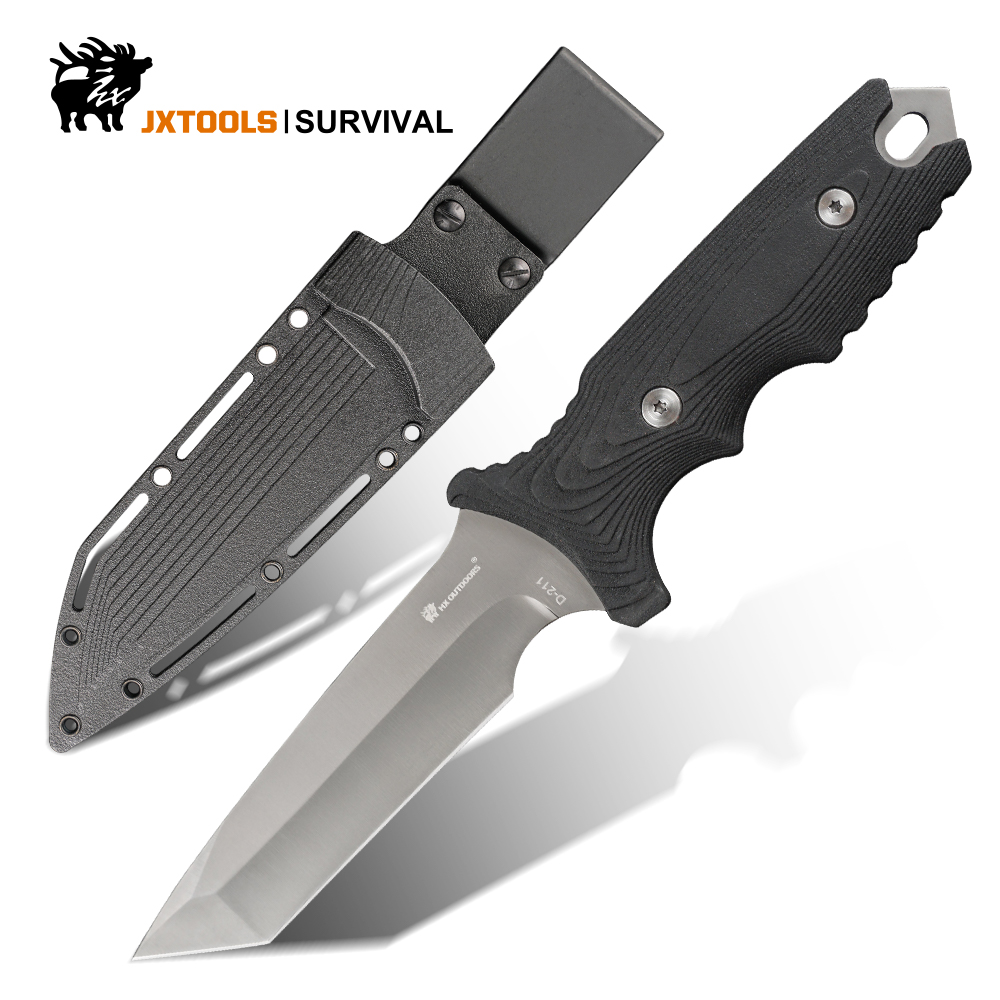 Dive Knife Titanium - Survival Fixed Blade Knife EDC Tactical