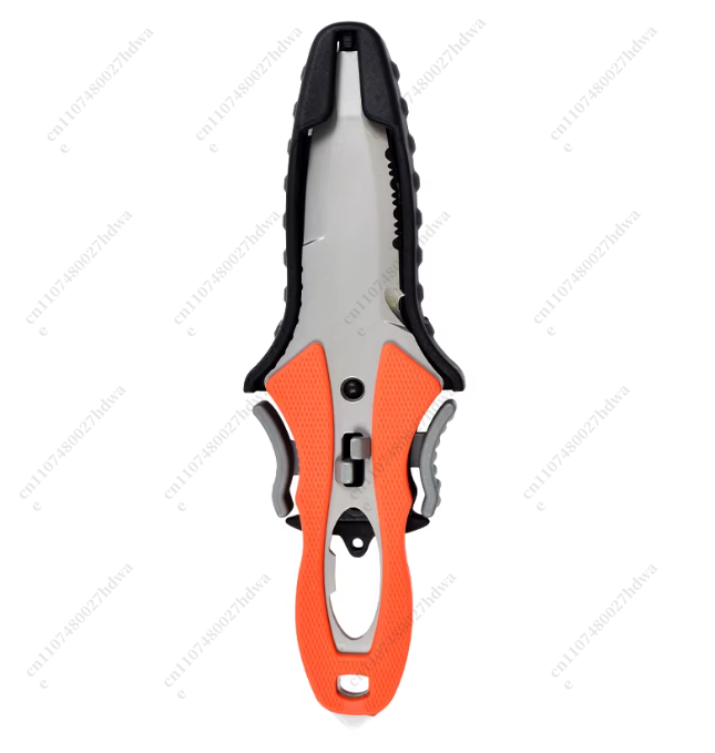Dive Knife Titanium - Outdoor Rope Cutter Titanium Plated Diving
