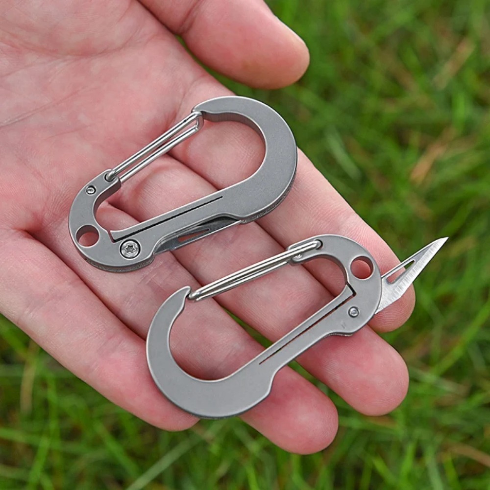 Titanium alloy Multi-tool Keyc - đánh giá và giá Dive Knife Titanium