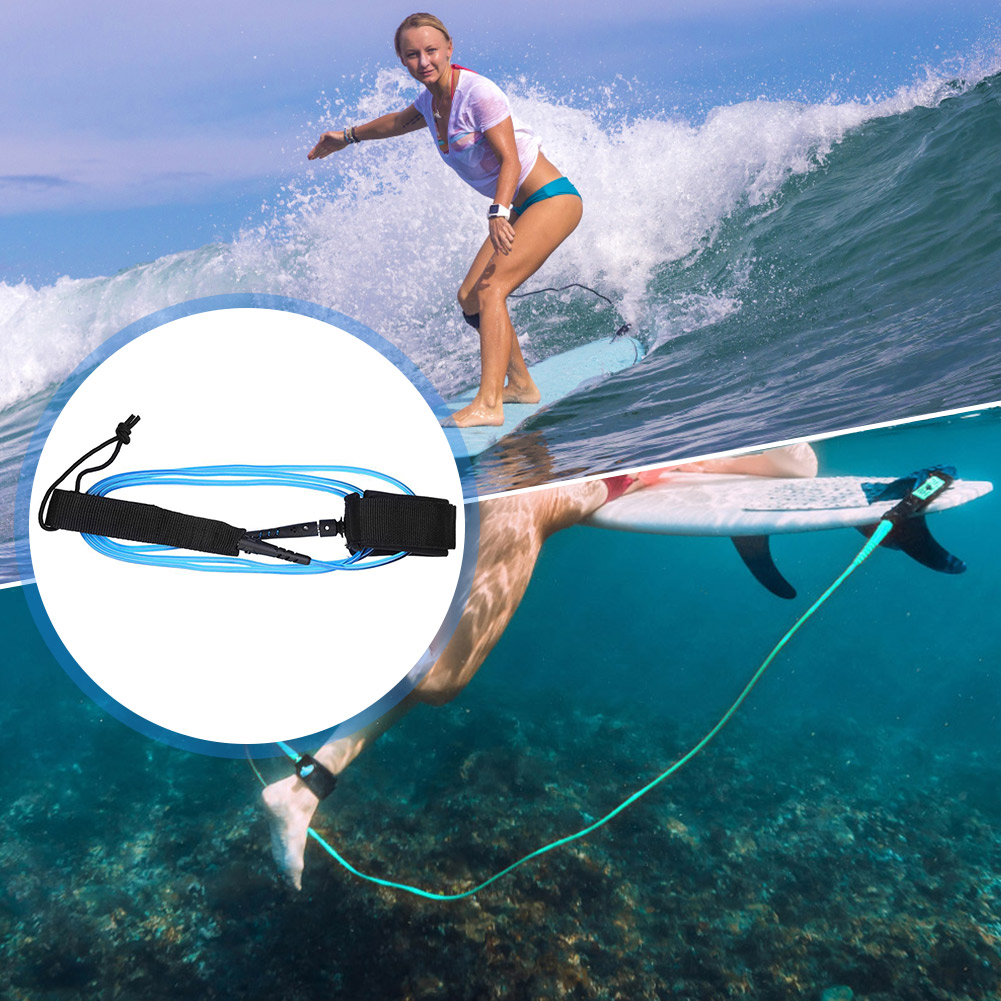 Straight Surfboard Leash Super - đánh giá và giá Surfboard Leash Ankle