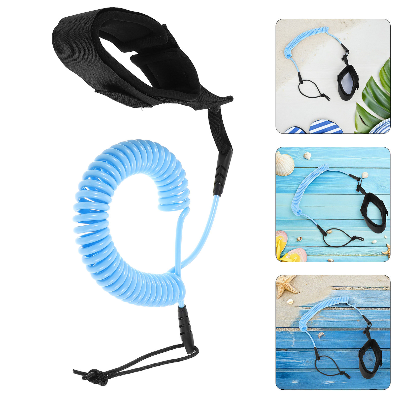 Water Sports Leg Rope Coiled P - đánh giá và giá Surfboard Leash Ankle