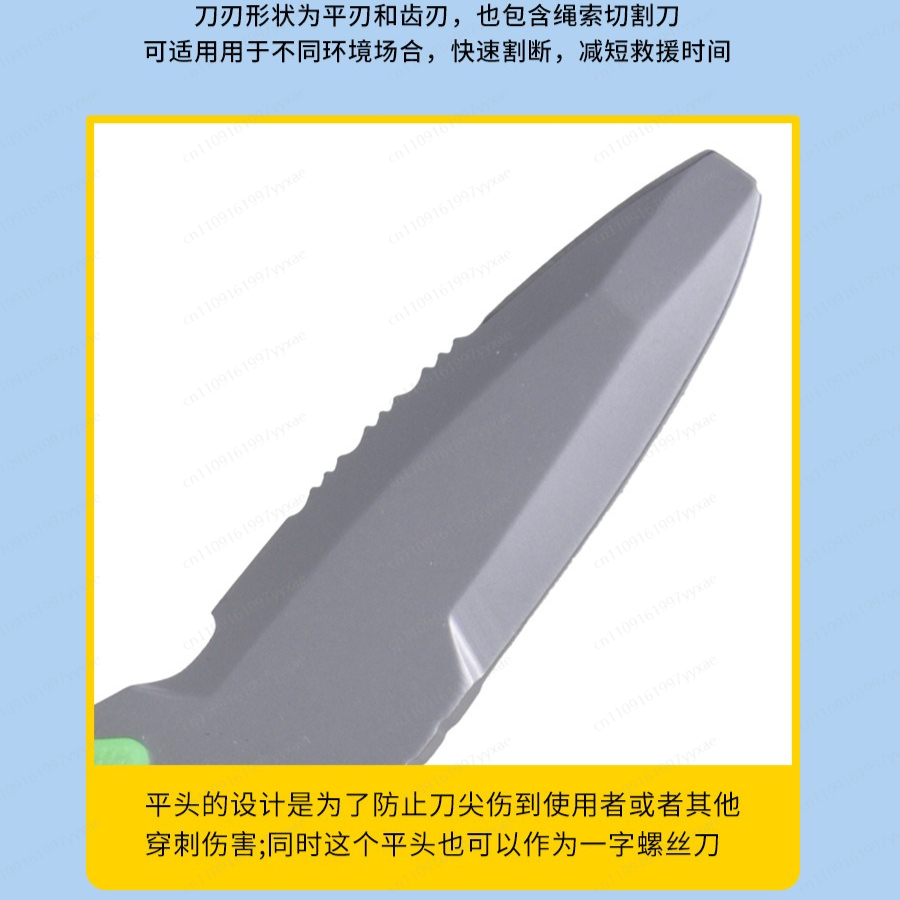 Water Rescue Knife Outdoor Rop - đánh giá và giá Dive Knife Titanium