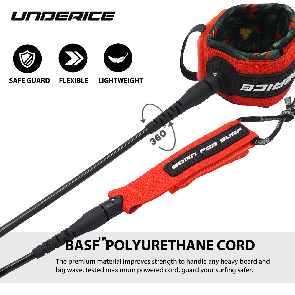 6-10ft Lướt Dây Xích SUP Dây X - đánh giá và giá Surfboard Leash Ankle