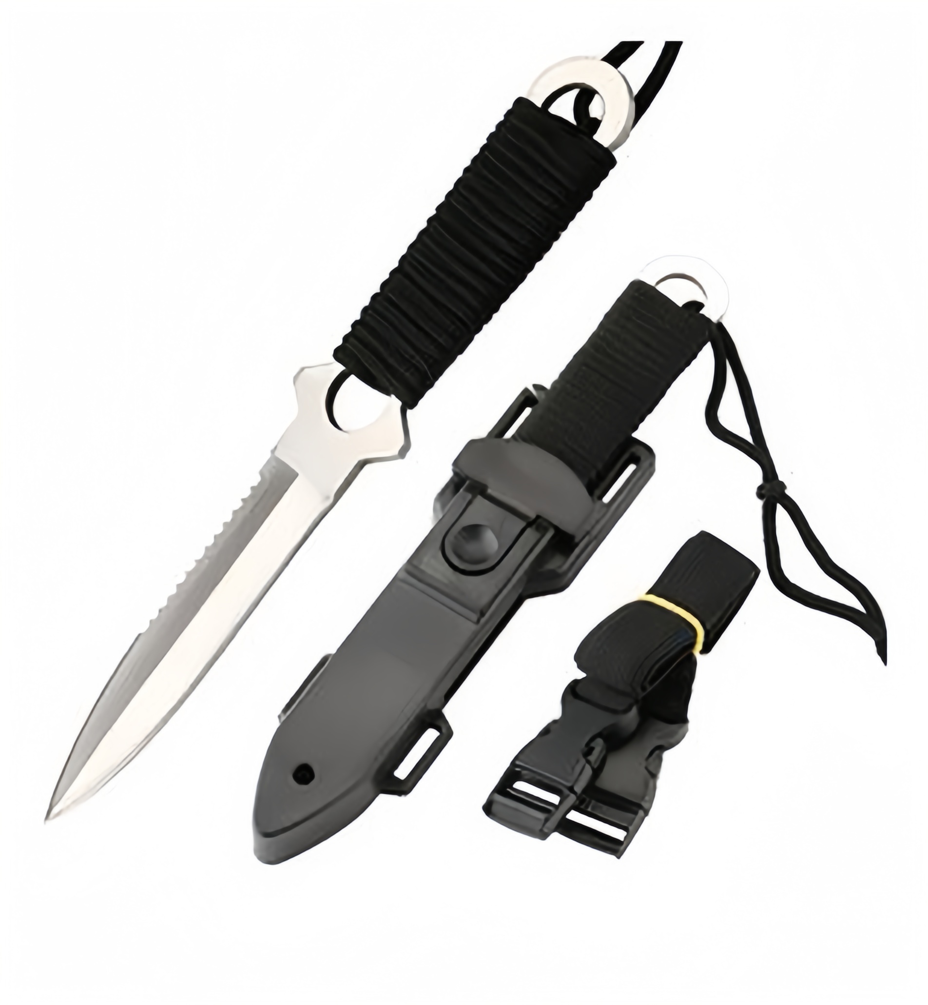 Outdoor High Hardness Multifun - đánh giá và giá Dive Knife Titanium