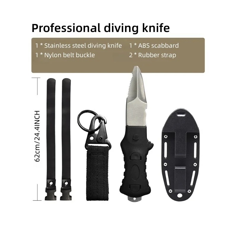 Outdoor Water Rescue Knife, St - đánh giá và giá Dive Knife Titanium