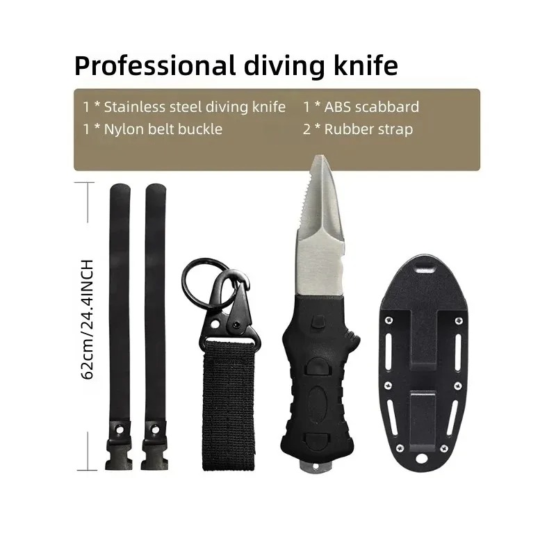 Outdoor Water Rescue Knife Spe - đánh giá và giá Dive Knife Titanium
