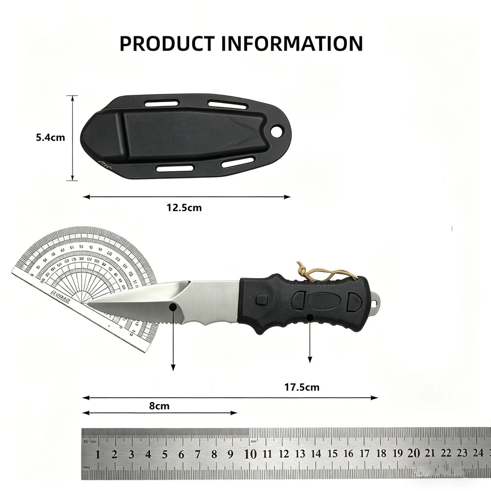 Outdoor Water Rescue Knife Spe - đánh giá và giá Dive Knife Titanium