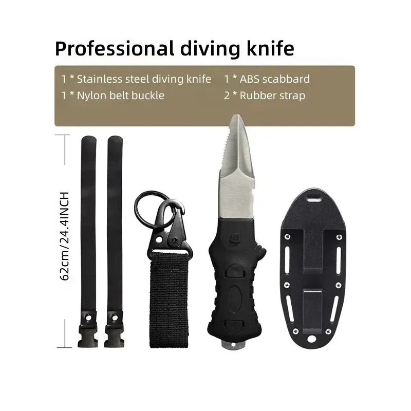 Outdoor Water Rescue Knife Spe - đánh giá và giá Dive Knife Titanium