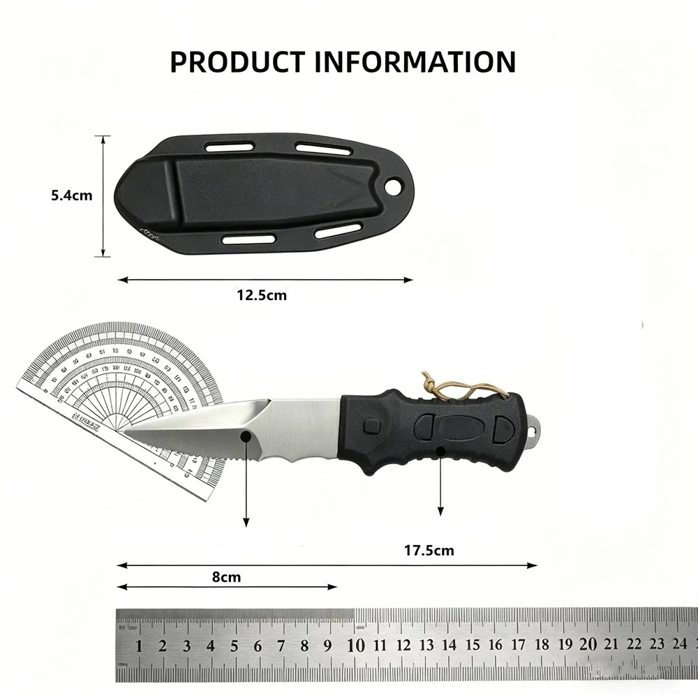 Outdoor Water Rescue Knife Spe - đánh giá và giá Dive Knife Titanium