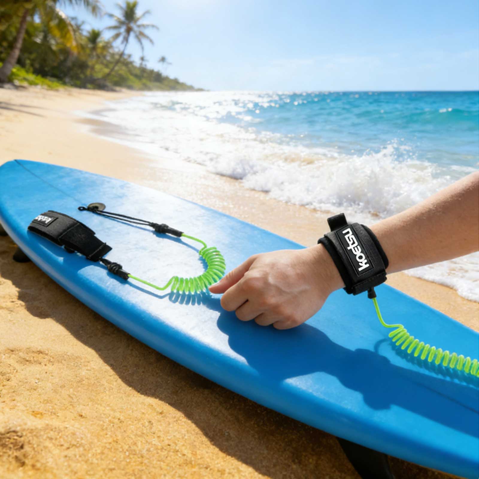 Stand UP Paddle Board Leg Rope - đánh giá và giá Surfboard Leash Ankle