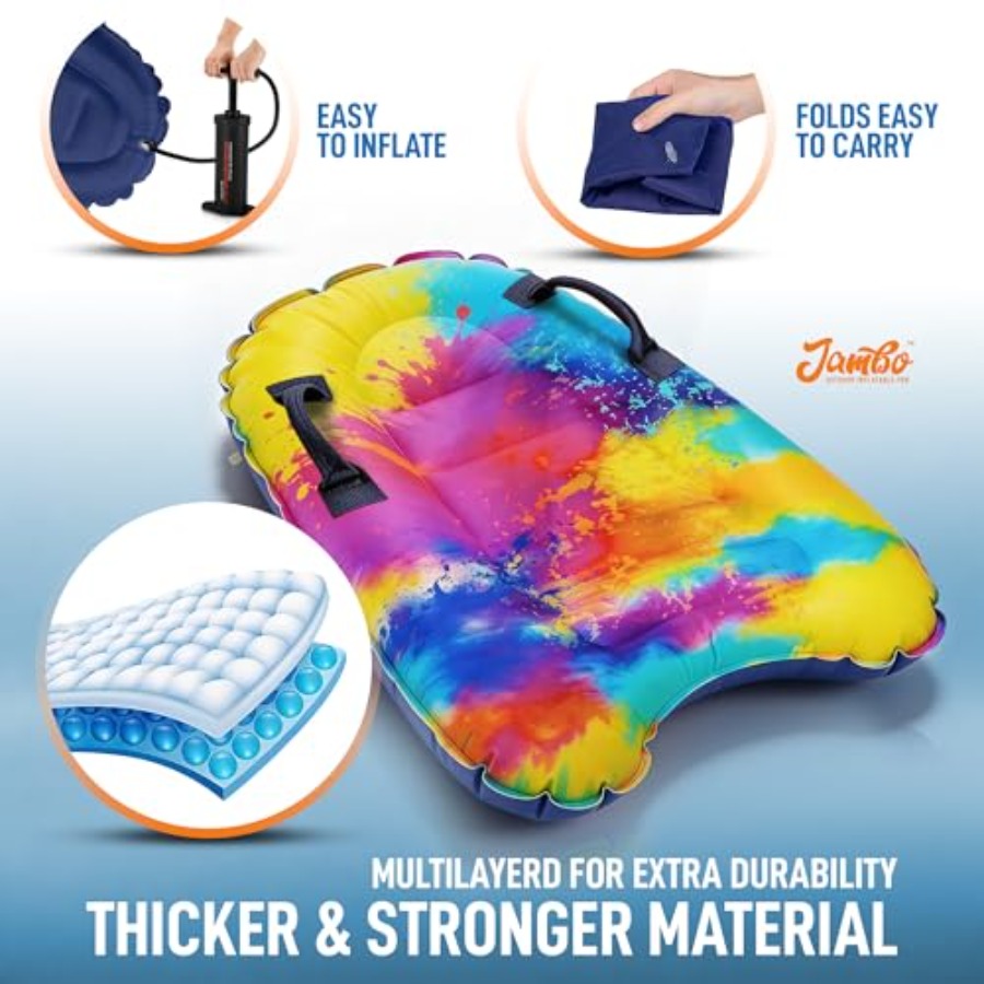 4 Pack Inflatable Surf Body Bo - đánh giá và giá Bodyboard Boogie Board