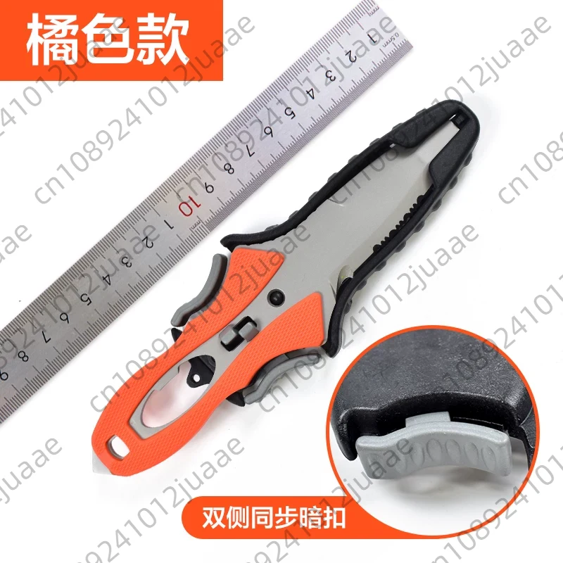 Water Rescue Knife Outdoor Rop - đánh giá và giá Dive Knife Titanium